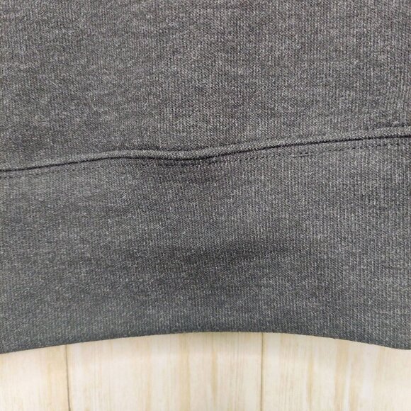 NWT Calme By Johhny Was Womens Pullover Mock Neck Sweatshirt Black/Gray Small - Picture 13 of 14